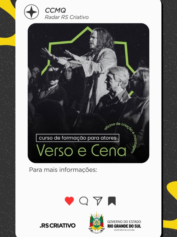 Forma&ccedil;&atilde;o para atores 